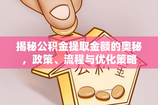 苏家屯揭秘公积金提取金额的奥秘，政策、流程与优化策略