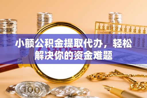 苏家屯小额公积金提取代办，轻松解决你的资金难题
