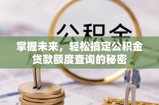 苏家屯掌握未来，轻松搞定公积金贷款额度查询的秘密