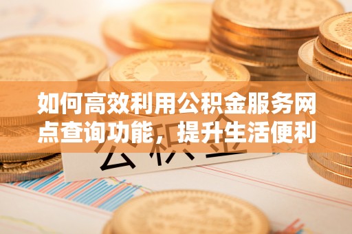 苏家屯如何高效利用公积金服务网点查询功能，提升生活便利性