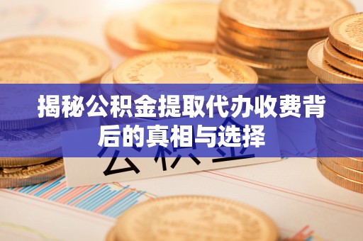苏家屯揭秘公积金提取代办收费背后的真相与选择